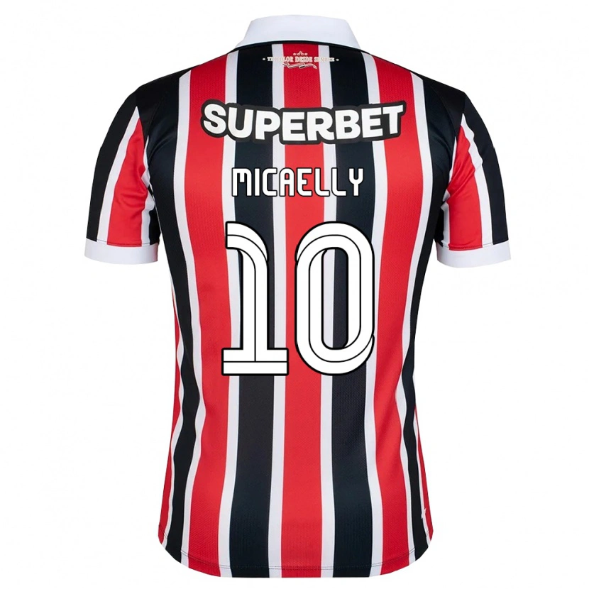 Danxen Damen Micaelly #10 Rot Weiß Schwarz Auswärtstrikot Trikot 2026/27 T-Shirt Österreich