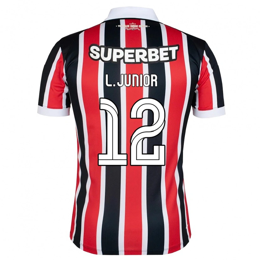 Danxen Damen Luciano Anacleto Junior #12 Rot Weiß Schwarz Auswärtstrikot Trikot 2026/27 T-Shirt Österreich