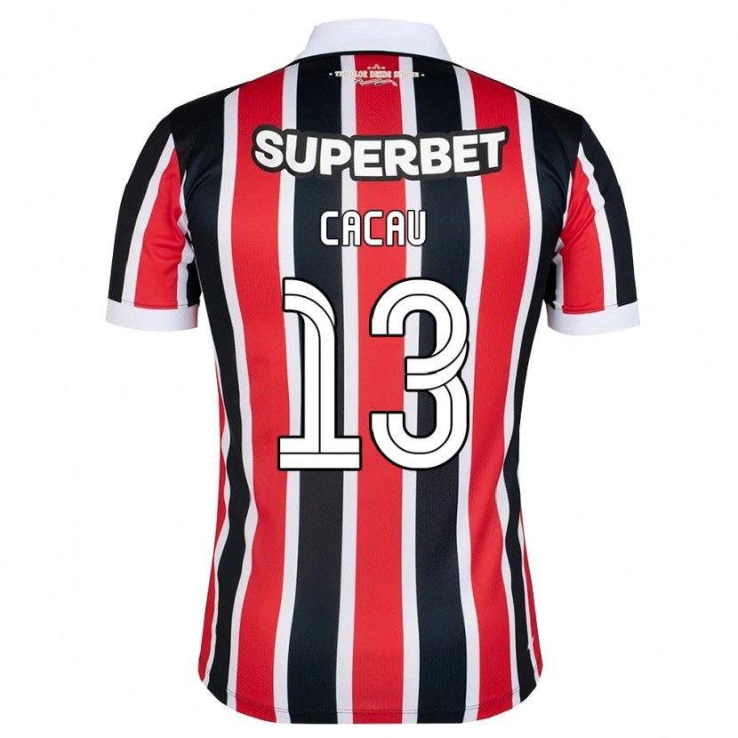 Danxen Damen Cacau #13 Rot Weiß Schwarz Auswärtstrikot Trikot 2026/27 T-Shirt Österreich