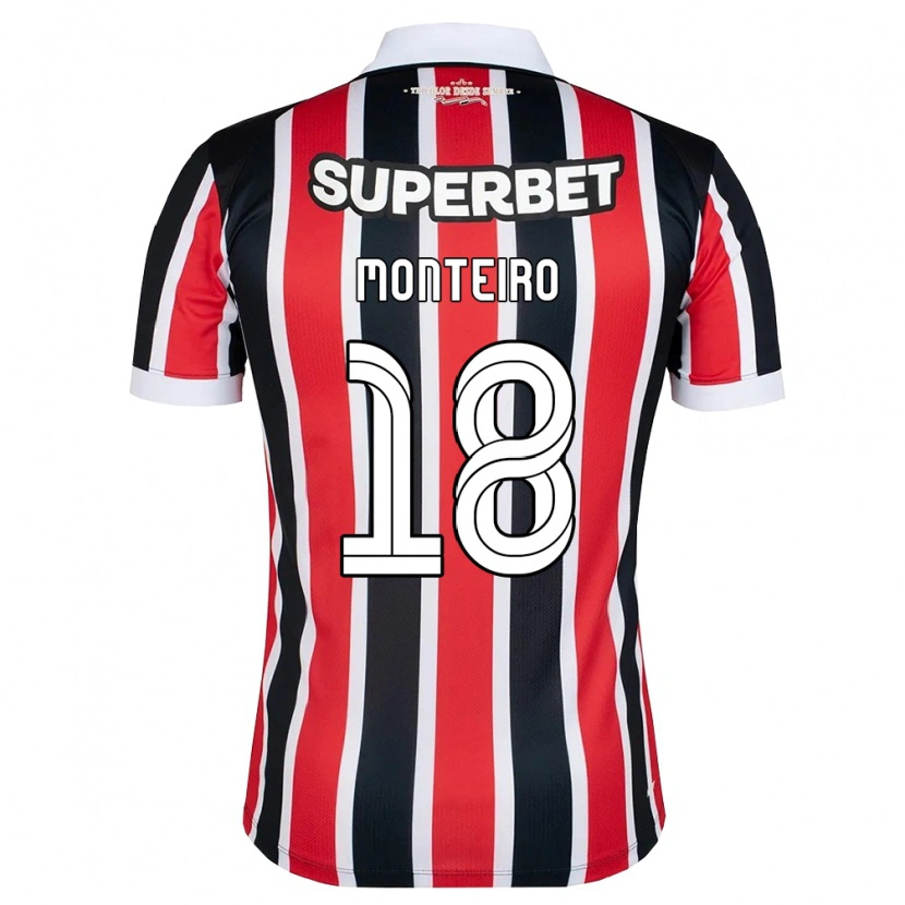 Danxen Damen Samuel Monteiro #18 Rot Weiß Schwarz Auswärtstrikot Trikot 2026/27 T-Shirt Österreich