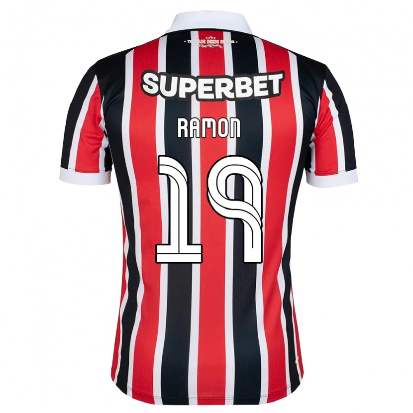Danxen Damen Lucas Ramon #19 Rot Weiß Schwarz Auswärtstrikot Trikot 2026/27 T-Shirt Österreich