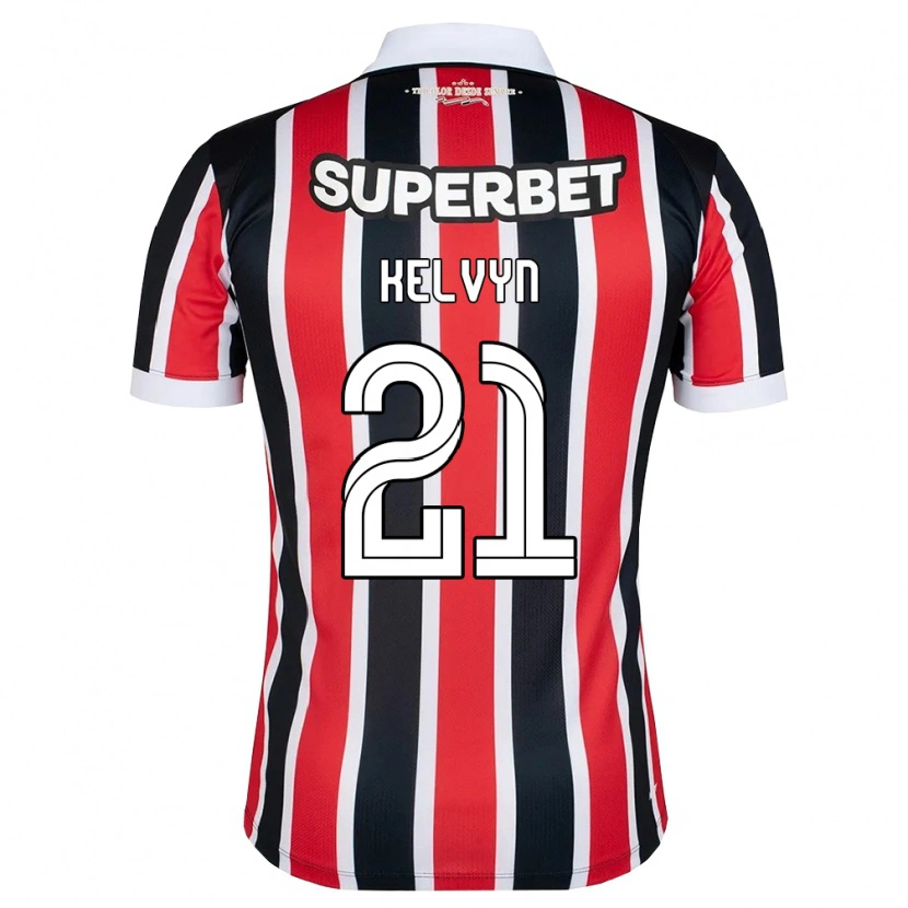 Danxen Damen Kelvyn Da Costa Dos Reis #21 Rot Weiß Schwarz Auswärtstrikot Trikot 2026/27 T-Shirt Österreich