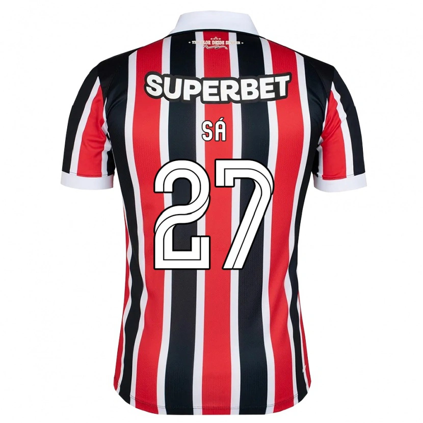 Danxen Damen Victor Sá #27 Rot Weiß Schwarz Auswärtstrikot Trikot 2026/27 T-Shirt Österreich