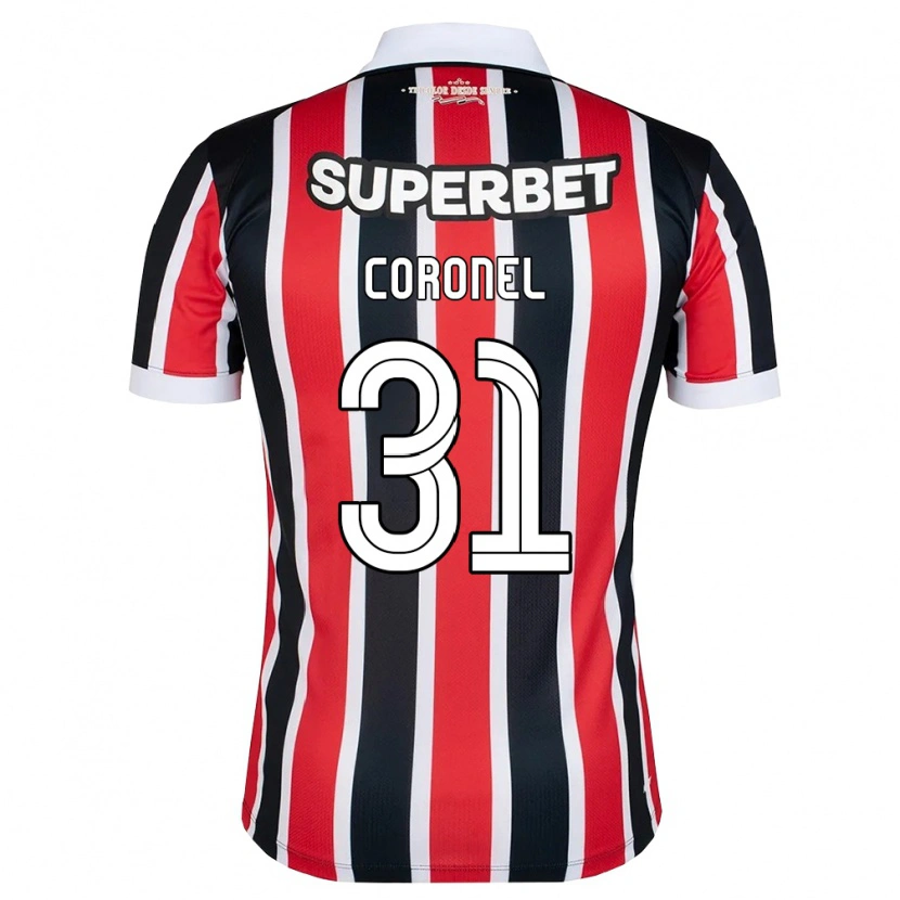 Danxen Damen Carlos Coronel #31 Rot Weiß Schwarz Auswärtstrikot Trikot 2026/27 T-Shirt Österreich