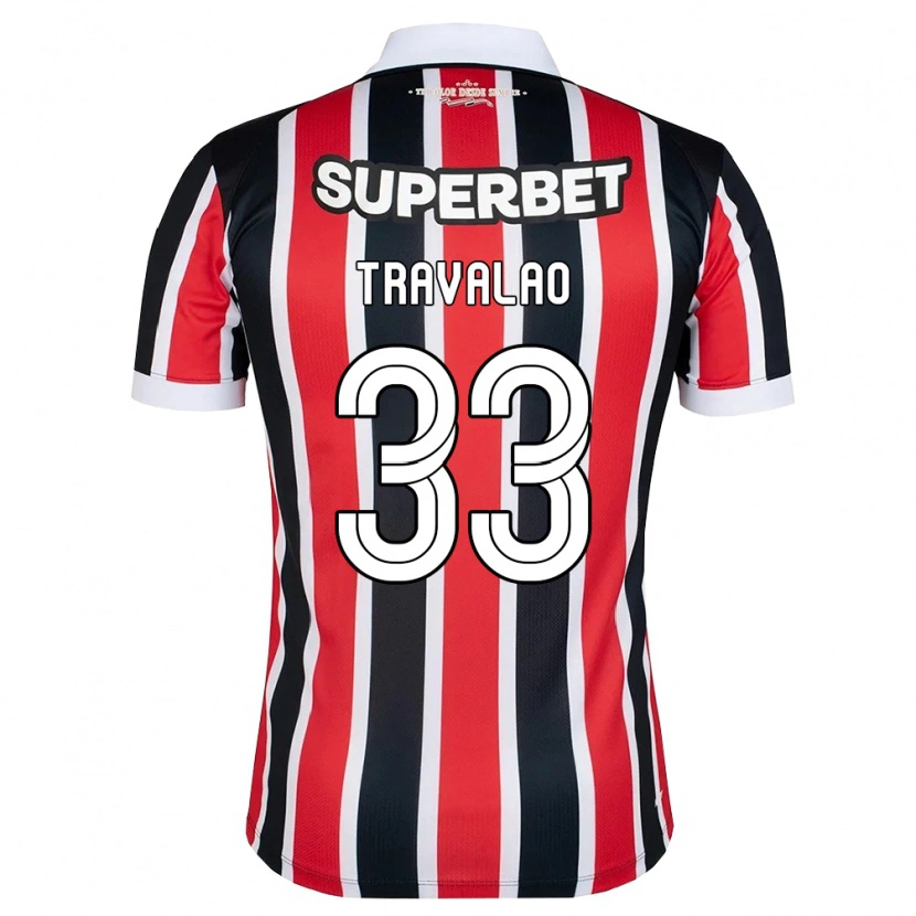 Danxen Damen Rafa Travalão #33 Rot Weiß Schwarz Auswärtstrikot Trikot 2026/27 T-Shirt Österreich