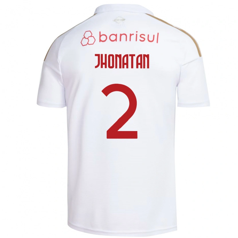 Danxen Damen Jhonatan Almeida De Souza #2 Weiß Rot Auswärtstrikot Trikot 2026/27 T-Shirt Österreich