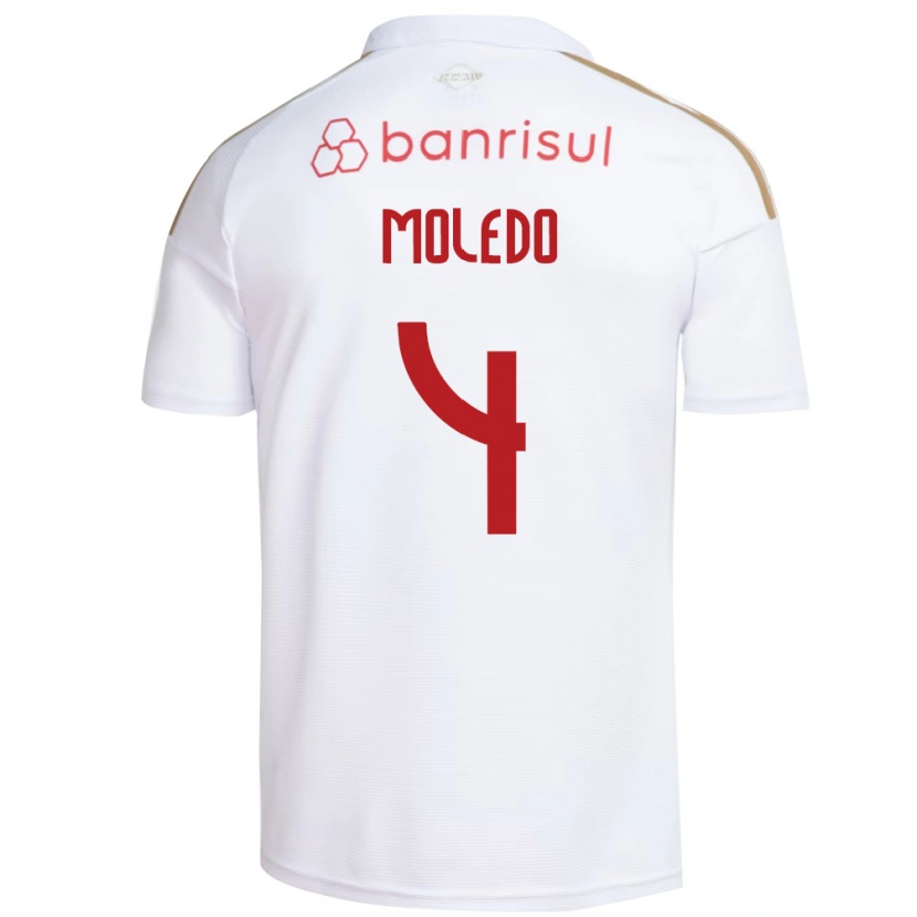 Danxen Damen Rodrigo Moledo #4 Weiß Rot Auswärtstrikot Trikot 2026/27 T-Shirt Österreich