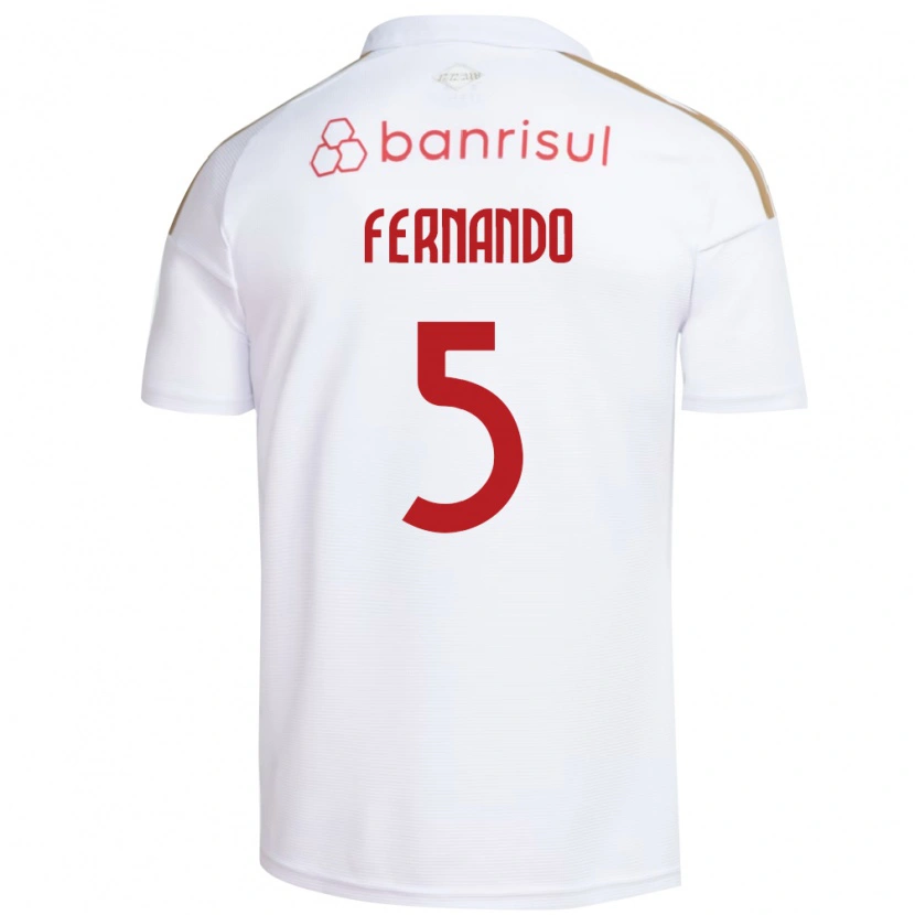 Danxen Damen Fernando #5 Weiß Rot Auswärtstrikot Trikot 2026/27 T-Shirt Österreich