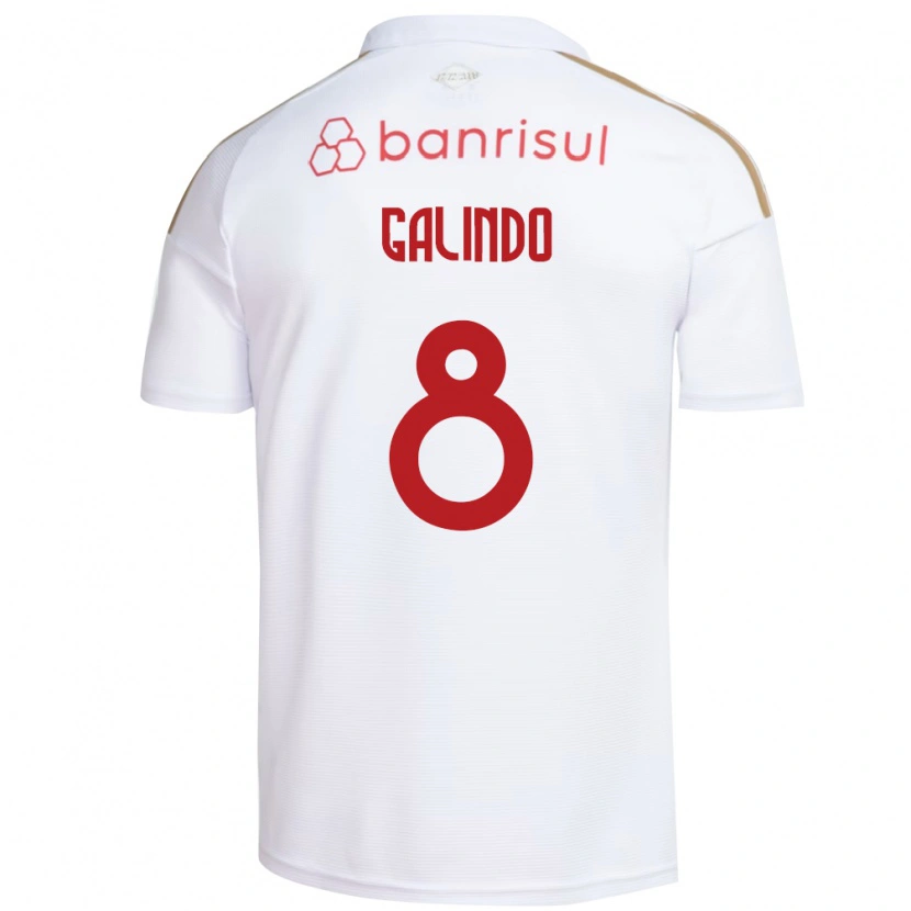 Danxen Damen João Galindo #8 Weiß Rot Auswärtstrikot Trikot 2026/27 T-Shirt Österreich