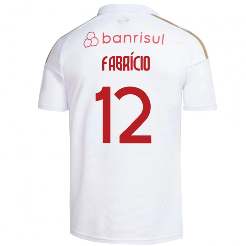 Danxen Damen Fabrício #12 Weiß Rot Auswärtstrikot Trikot 2026/27 T-Shirt Österreich
