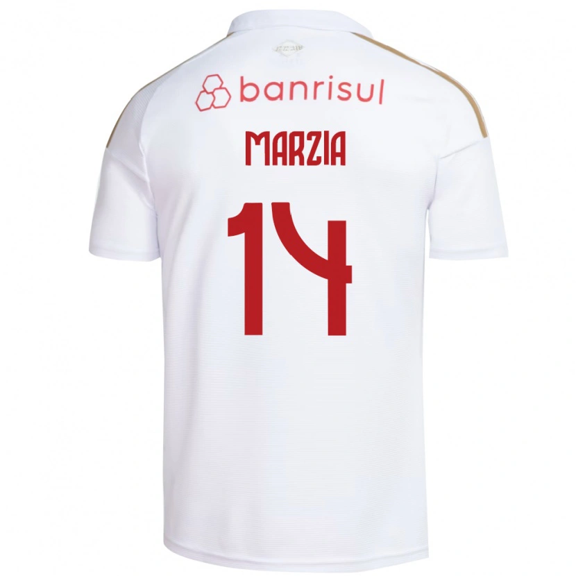Danxen Damen Marzia #14 Weiß Rot Auswärtstrikot Trikot 2026/27 T-Shirt Österreich