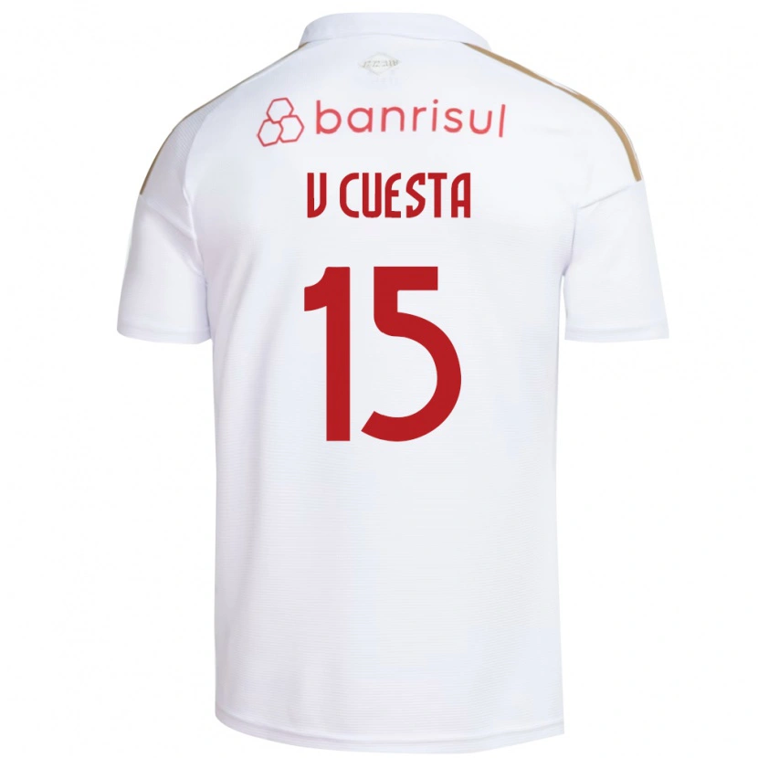 Danxen Damen Victor Cuesta #15 Weiß Rot Auswärtstrikot Trikot 2026/27 T-Shirt Österreich