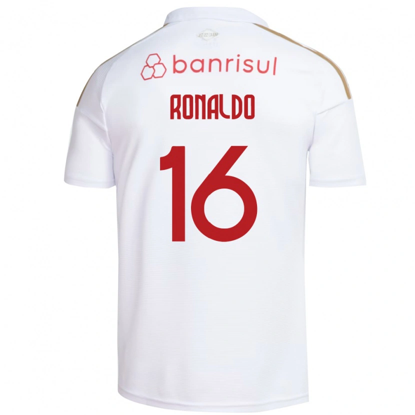 Danxen Damen Ronaldo Da Silva Souza #16 Weiß Rot Auswärtstrikot Trikot 2026/27 T-Shirt Österreich
