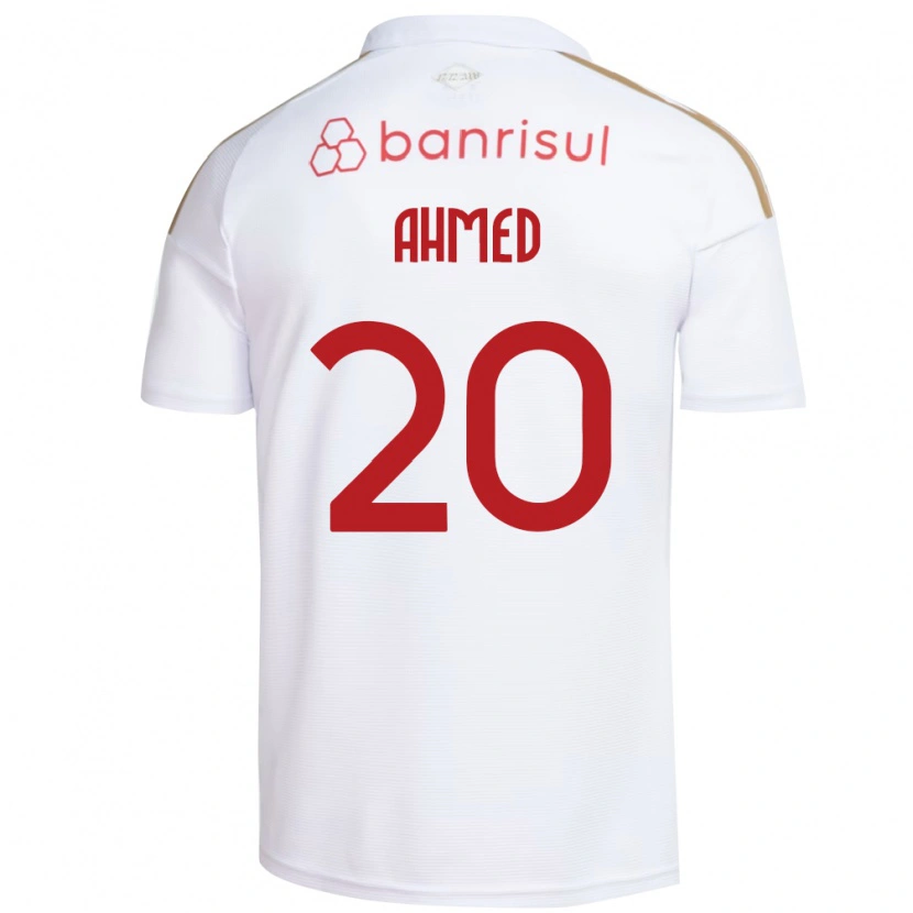 Danxen Damen Diego Ahmed #20 Weiß Rot Auswärtstrikot Trikot 2026/27 T-Shirt Österreich