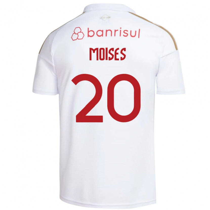 Danxen Damen Moises #20 Weiß Rot Auswärtstrikot Trikot 2026/27 T-Shirt Österreich
