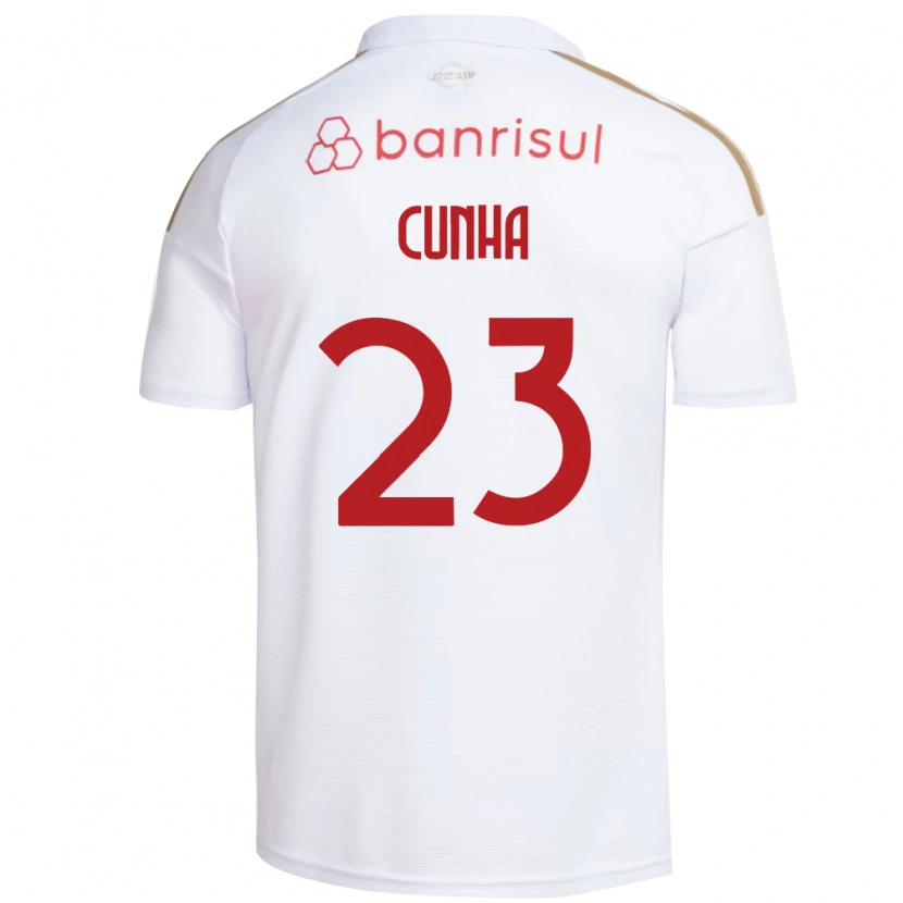 Danxen Damen Matheus Cunha #23 Weiß Rot Auswärtstrikot Trikot 2026/27 T-Shirt Österreich
