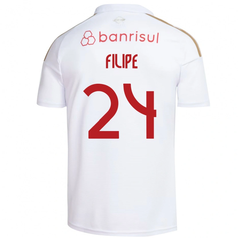 Danxen Damen Filipe Sírio #24 Weiß Rot Auswärtstrikot Trikot 2026/27 T-Shirt Österreich