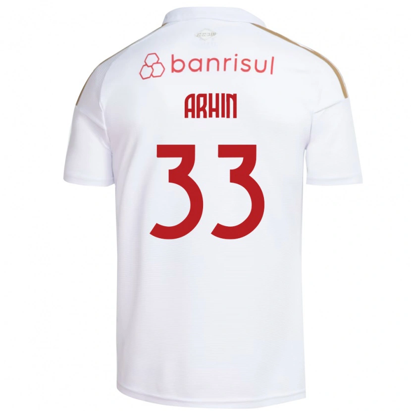 Danxen Damen Benjamin Arhin #33 Weiß Rot Auswärtstrikot Trikot 2026/27 T-Shirt Österreich