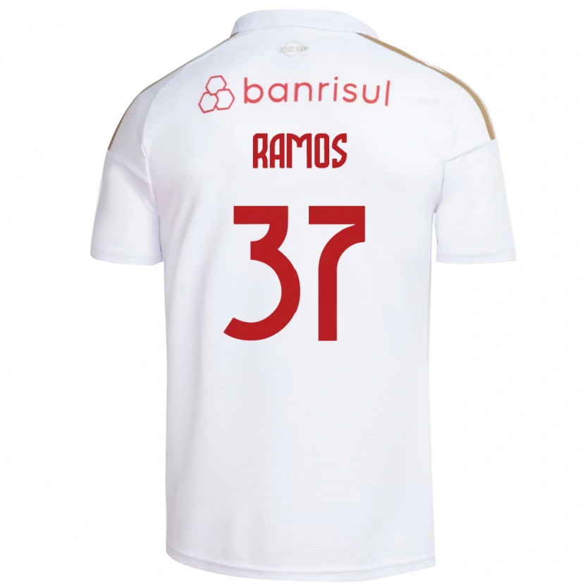 Danxen Damen Lucas Ramos #37 Weiß Rot Auswärtstrikot Trikot 2026/27 T-Shirt Österreich