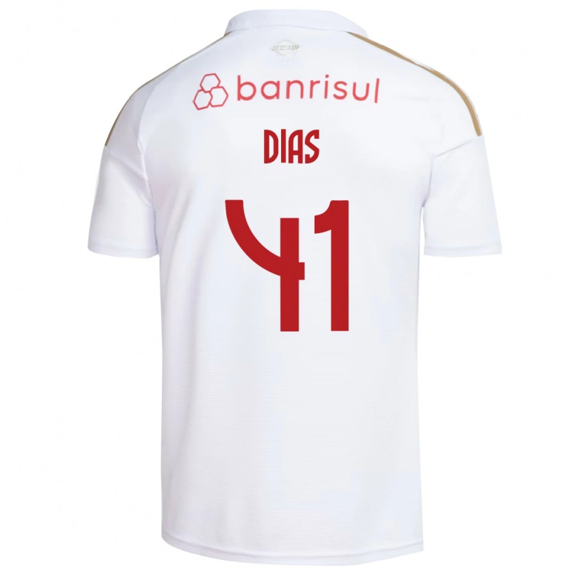 Danxen Damen Matheus Dias #41 Weiß Rot Auswärtstrikot Trikot 2026/27 T-Shirt Österreich