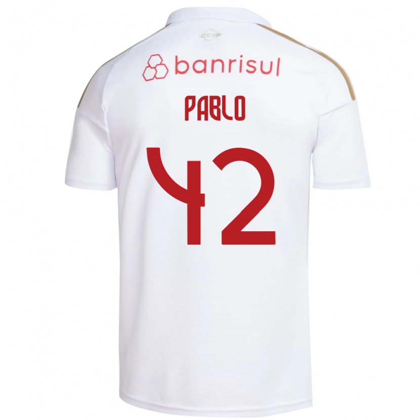 Danxen Damen Pablo #42 Weiß Rot Auswärtstrikot Trikot 2026/27 T-Shirt Österreich