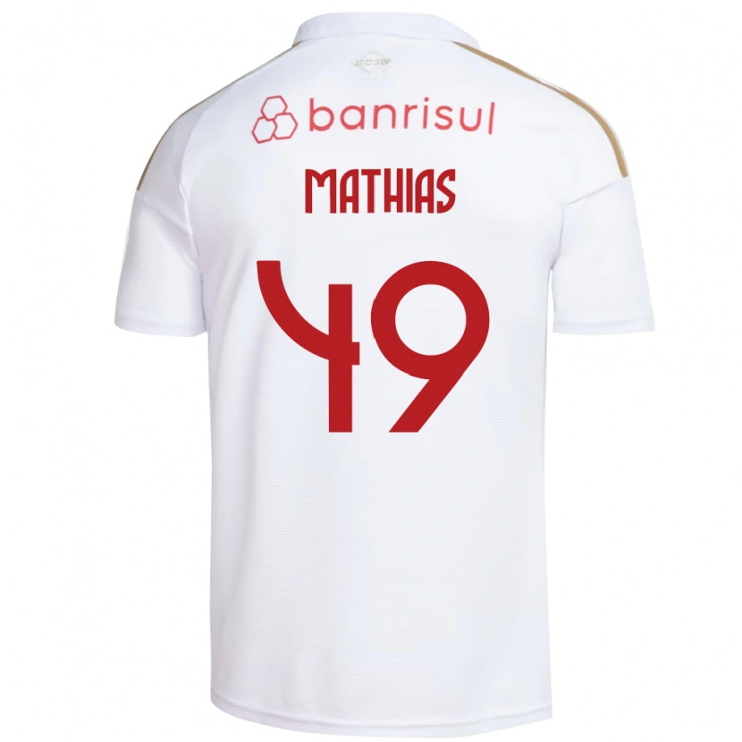 Danxen Damen Ricardo Mathias #49 Weiß Rot Auswärtstrikot Trikot 2026/27 T-Shirt Österreich