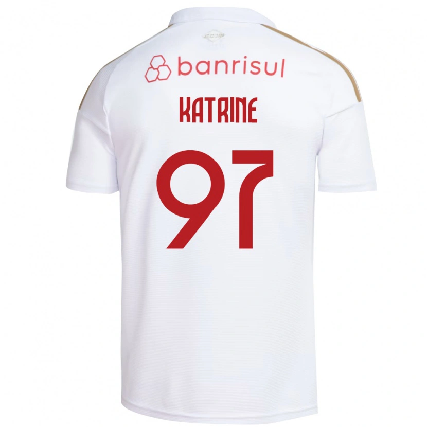 Danxen Damen Katrine #97 Weiß Rot Auswärtstrikot Trikot 2026/27 T-Shirt Österreich
