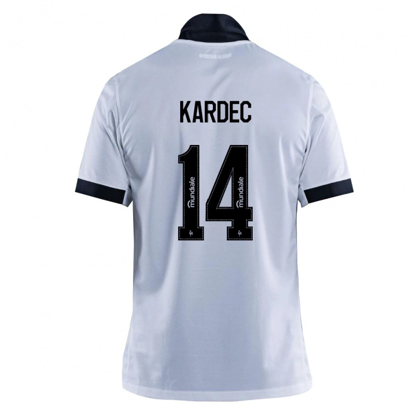 Danxen Damen Alan Kardec #14 Schwarz Weiß Auswärtstrikot Trikot 2026/27 T-Shirt Österreich