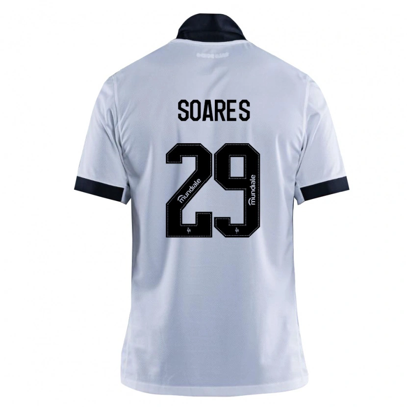 Danxen Damen Cauã Soares #29 Schwarz Weiß Auswärtstrikot Trikot 2026/27 T-Shirt Österreich