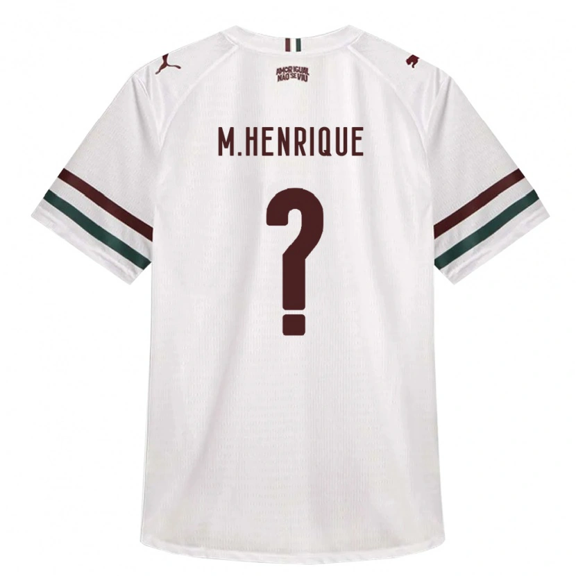 Danxen Damen Miguel Henrique #0 Weiß Grün Burgund Auswärtstrikot Trikot 2026/27 T-Shirt Österreich