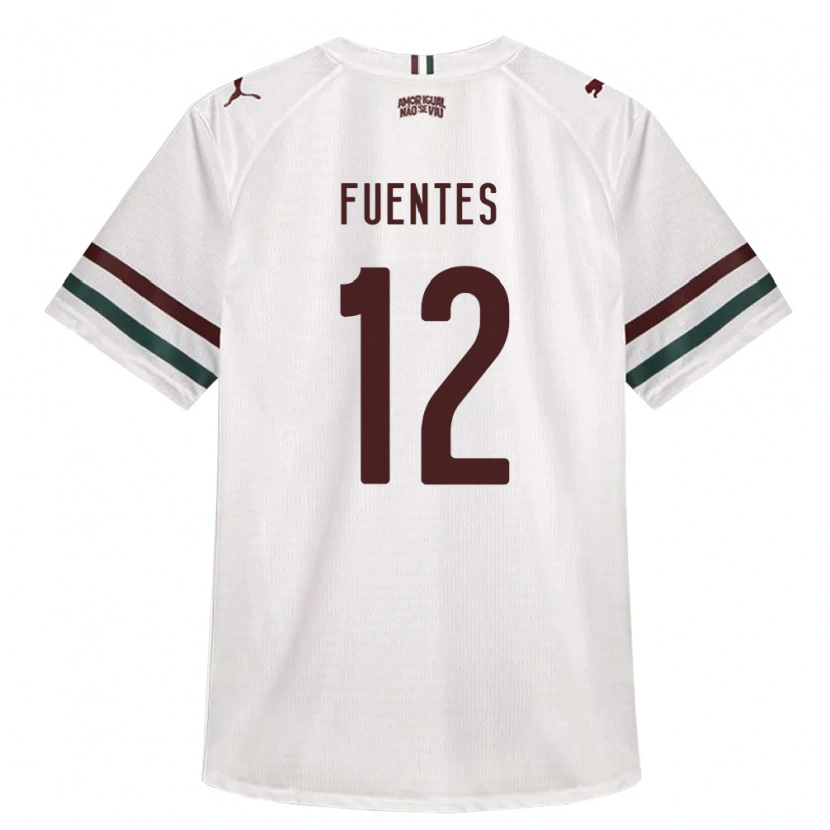 Danxen Damen Gabriel Fuentes #12 Weiß Grün Burgund Auswärtstrikot Trikot 2026/27 T-Shirt Österreich