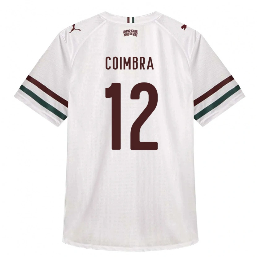 Danxen Damen Amanda Coimbra #12 Weiß Grün Burgund Auswärtstrikot Trikot 2026/27 T-Shirt Österreich