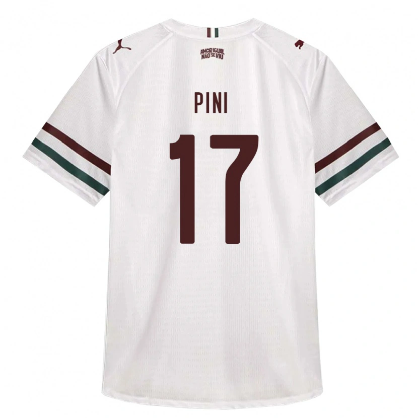 Danxen Damen Camila Pini #17 Weiß Grün Burgund Auswärtstrikot Trikot 2026/27 T-Shirt Österreich
