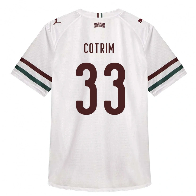 Danxen Damen Bruna Cotrim #33 Weiß Grün Burgund Auswärtstrikot Trikot 2026/27 T-Shirt Österreich