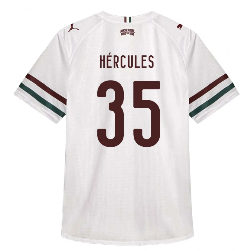 Danxen Damen Hércules Pereira Do Nascimento #35 Weiß Grün Burgund Auswärtstrikot Trikot 2026/27 T-Shirt Österreich