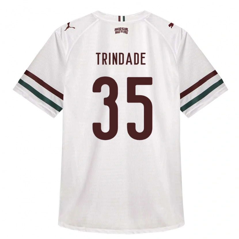 Danxen Damen Andre Trindade #35 Weiß Grün Burgund Auswärtstrikot Trikot 2026/27 T-Shirt Österreich