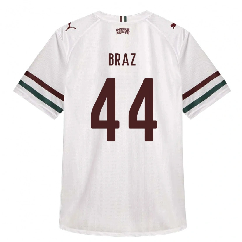 Danxen Damen David Braz #44 Weiß Grün Burgund Auswärtstrikot Trikot 2026/27 T-Shirt Österreich