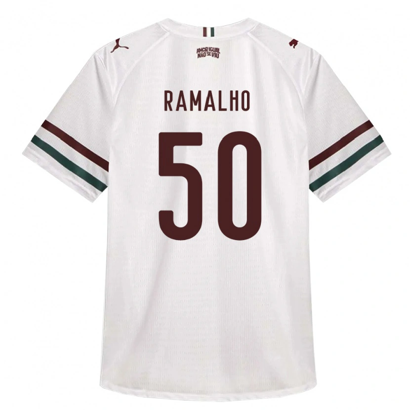 Danxen Damen Gustavo Ramalho #50 Weiß Grün Burgund Auswärtstrikot Trikot 2026/27 T-Shirt Österreich