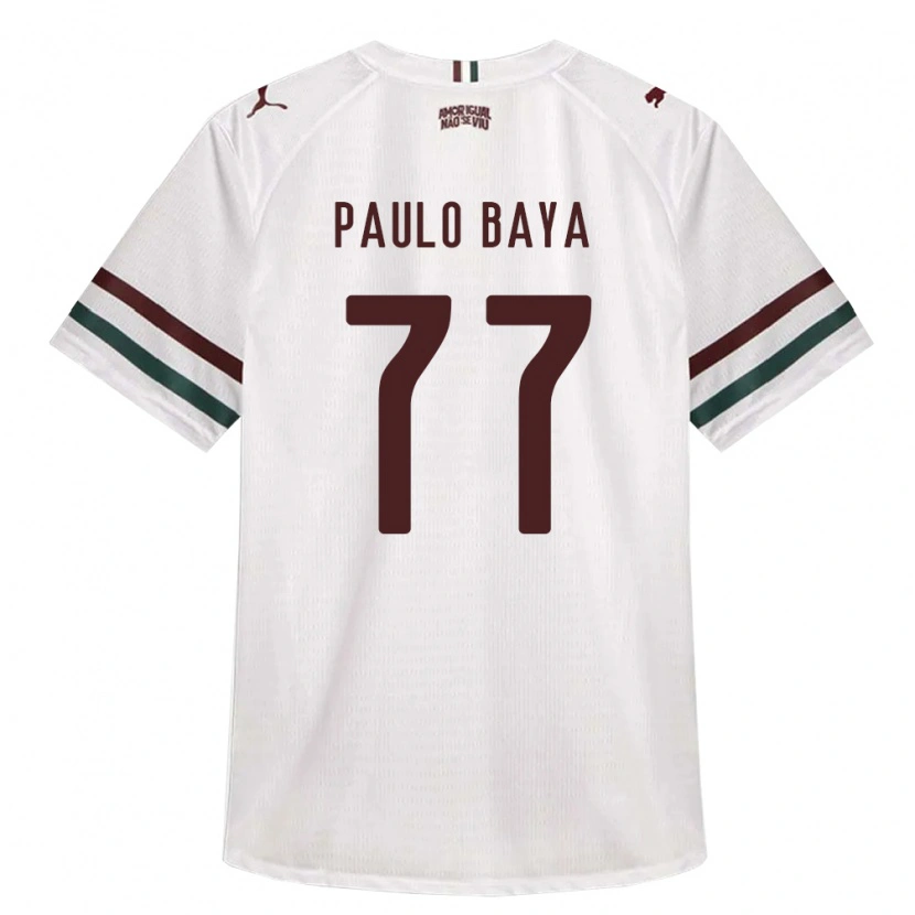 Danxen Damen Paulo Baya #77 Weiß Grün Burgund Auswärtstrikot Trikot 2026/27 T-Shirt Österreich