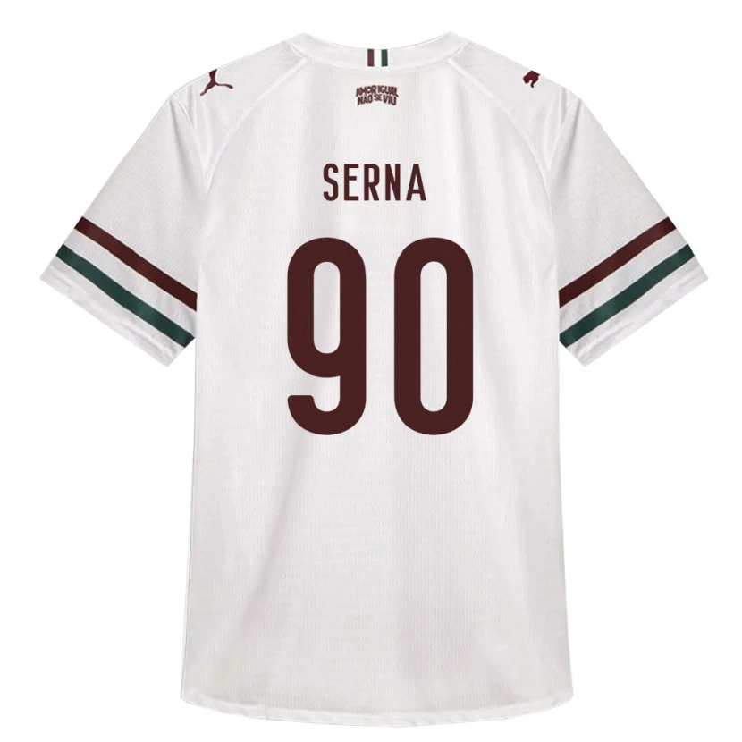 Danxen Damen Kevin Serna #90 Weiß Grün Burgund Auswärtstrikot Trikot 2026/27 T-Shirt Österreich
