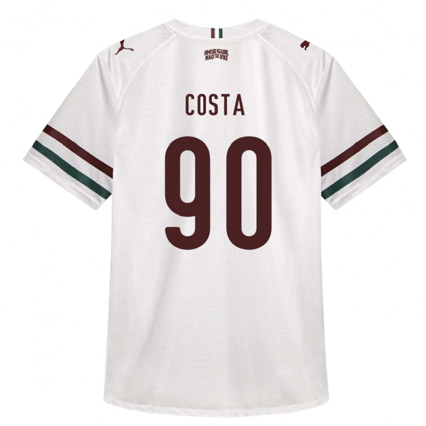 Danxen Damen Douglas Costa #90 Weiß Grün Burgund Auswärtstrikot Trikot 2026/27 T-Shirt Österreich