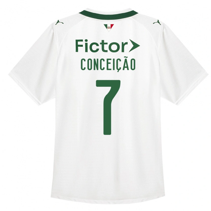Danxen Damen Eduardo Conceição #7 Grün Weiß Auswärtstrikot Trikot 2026/27 T-Shirt Österreich