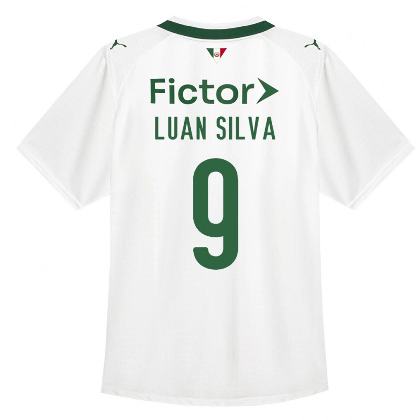 Danxen Damen Luan Silva #9 Grün Weiß Auswärtstrikot Trikot 2026/27 T-Shirt Österreich