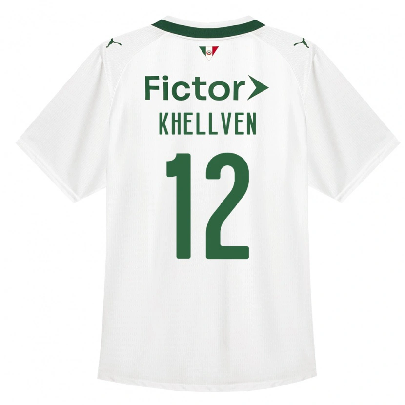 Danxen Damen Khellven Douglas Silva Oliveira #12 Grün Weiß Auswärtstrikot Trikot 2026/27 T-Shirt Österreich