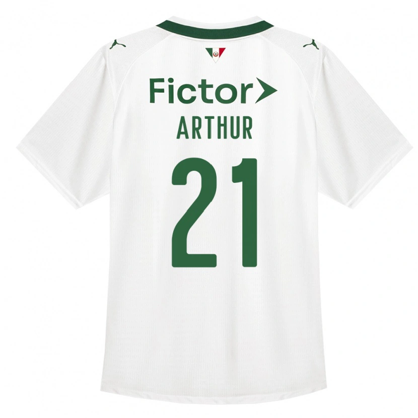 Danxen Damen Luis Arthur #21 Grün Weiß Auswärtstrikot Trikot 2026/27 T-Shirt Österreich