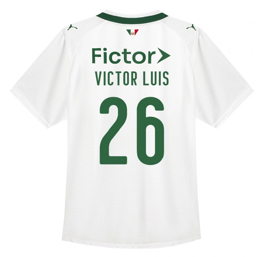 Danxen Damen Victor Luis #26 Grün Weiß Auswärtstrikot Trikot 2026/27 T-Shirt Österreich