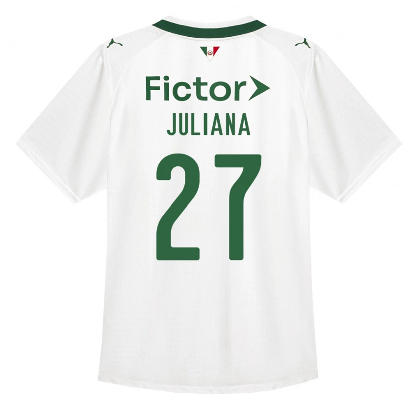 Danxen Damen Juliana #27 Grün Weiß Auswärtstrikot Trikot 2026/27 T-Shirt Österreich