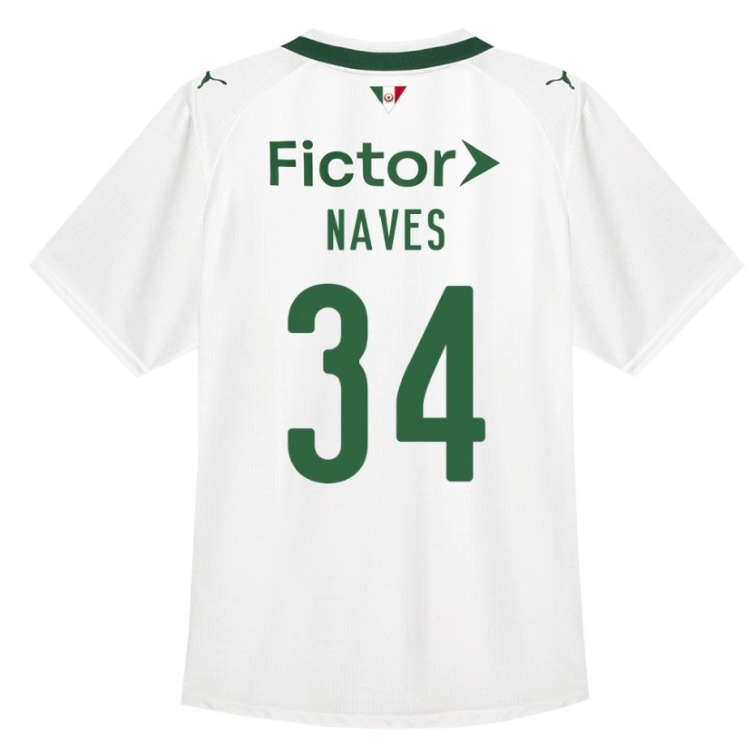 Danxen Damen Naves #34 Grün Weiß Auswärtstrikot Trikot 2026/27 T-Shirt Österreich
