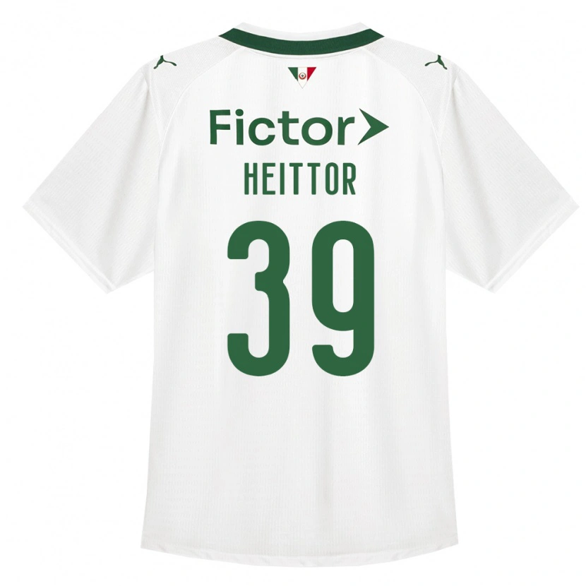 Danxen Damen Heittor Vinicius Da Silva Nunes #39 Grün Weiß Auswärtstrikot Trikot 2026/27 T-Shirt Österreich