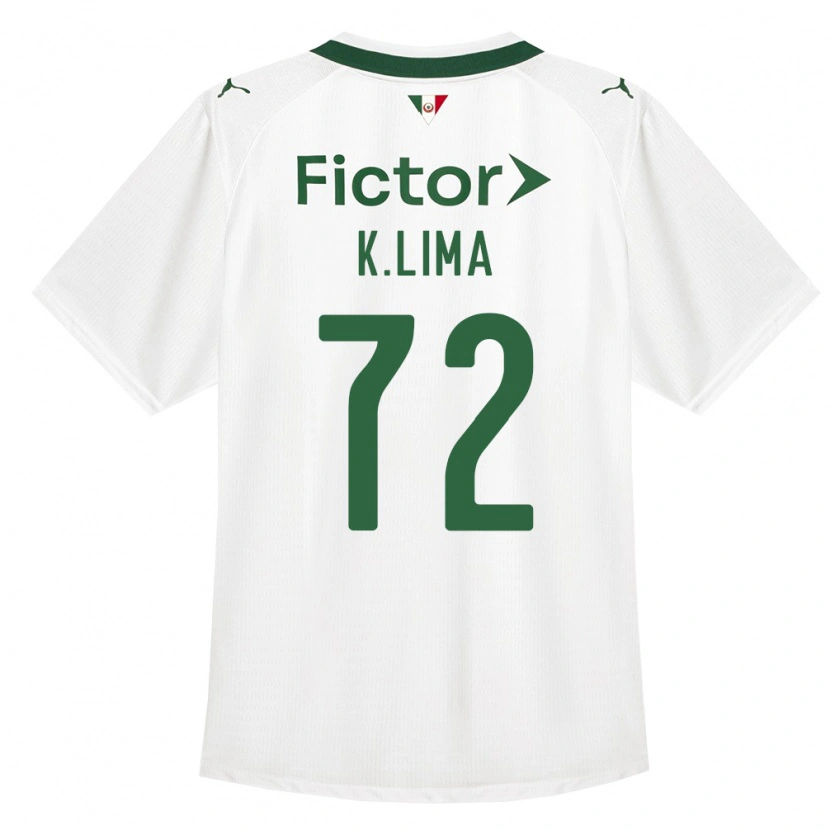 Danxen Damen Kauan Lima #72 Grün Weiß Auswärtstrikot Trikot 2026/27 T-Shirt Österreich